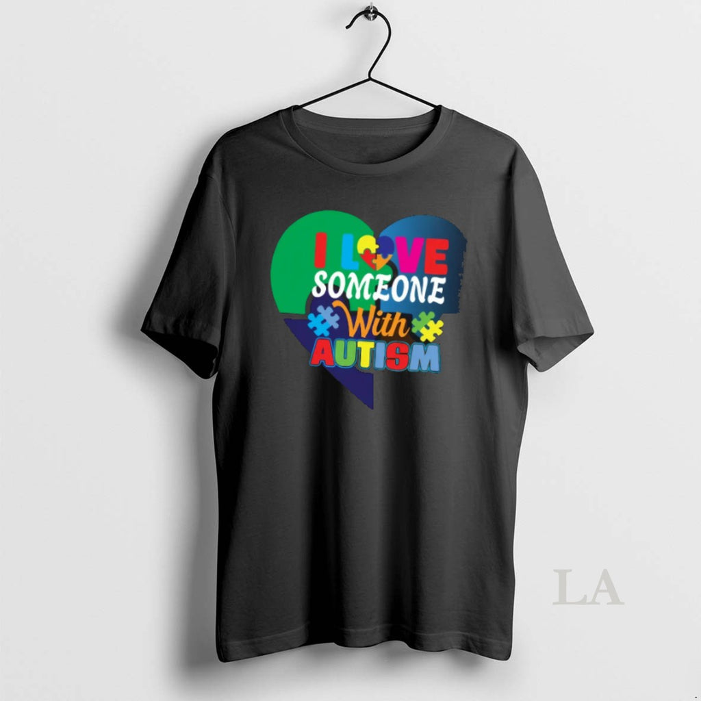 Original I Love Someone With Autism Heart T Shirt Qy2ewj7c8x 1