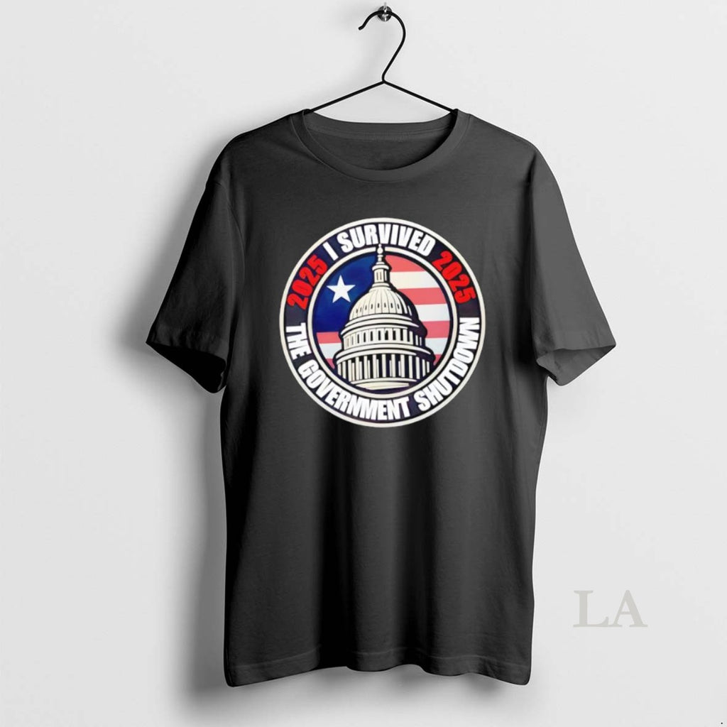 Original I Survived The Government Shutdown 2025 Retro