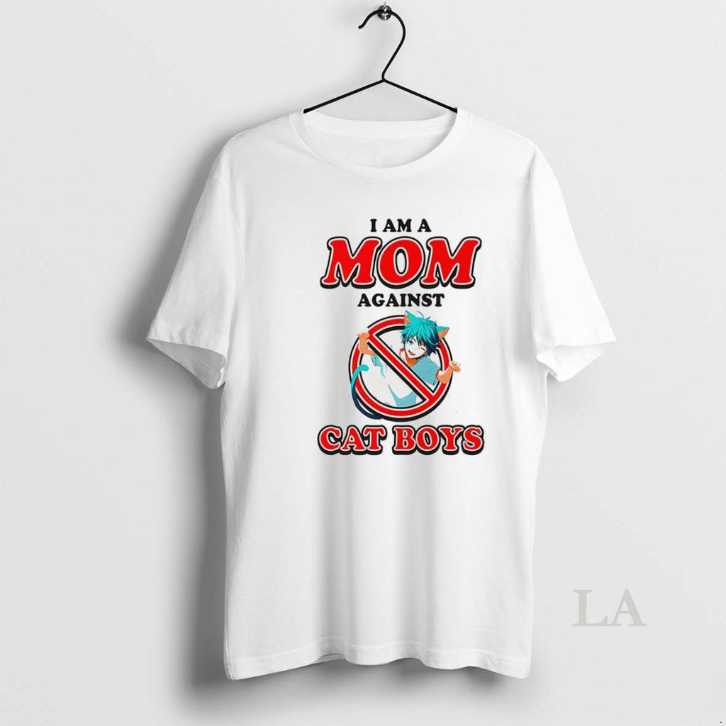 Original I Am A Mom Against Cat Boys Anime Style