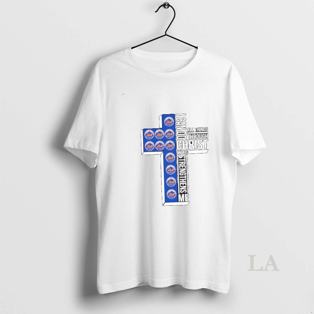 Original I Can Do All Things Through Christ Who Strengthens Me New York Mets Baseball