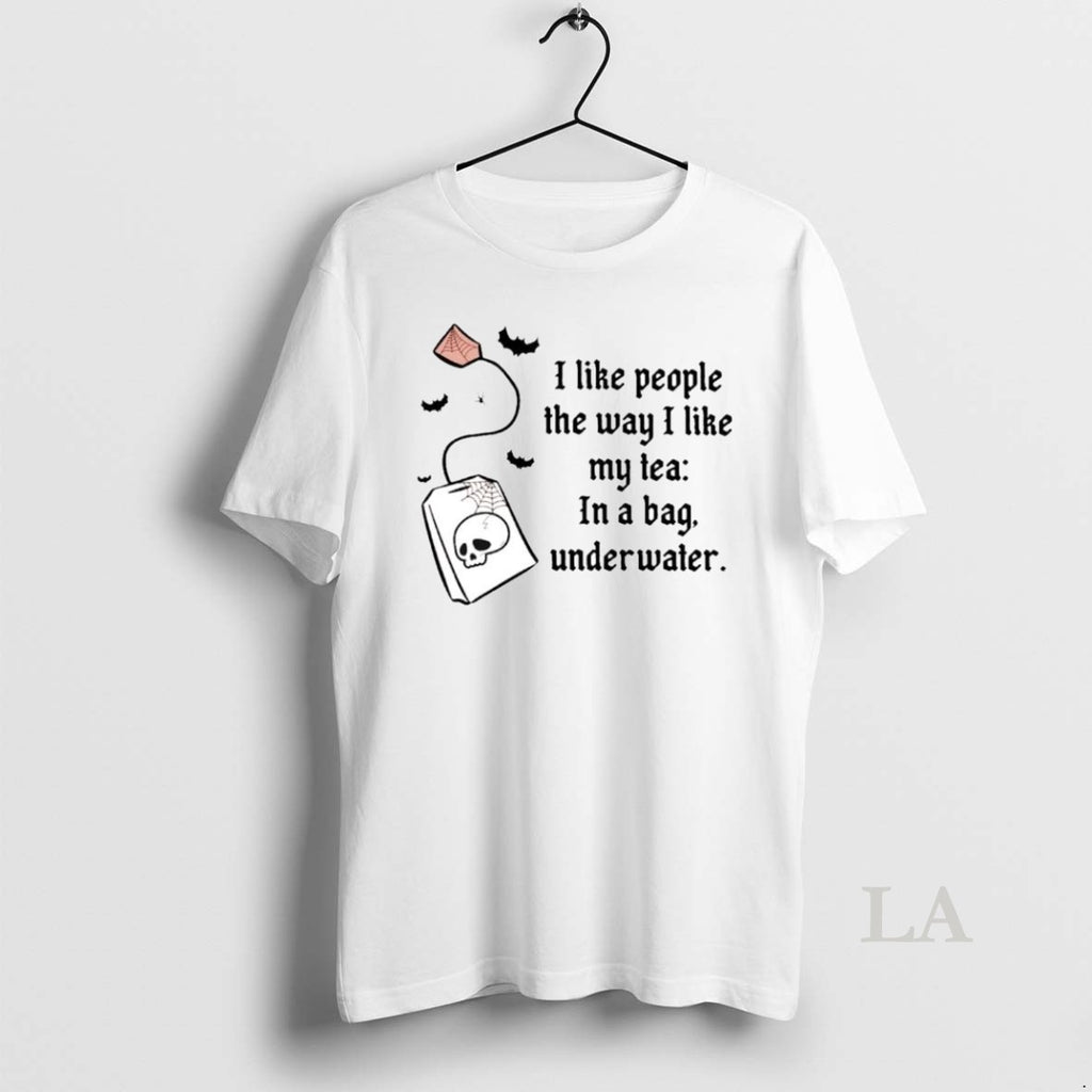 Original I Like People The Way I Like My Tea In A Bag Underwater Ornaments