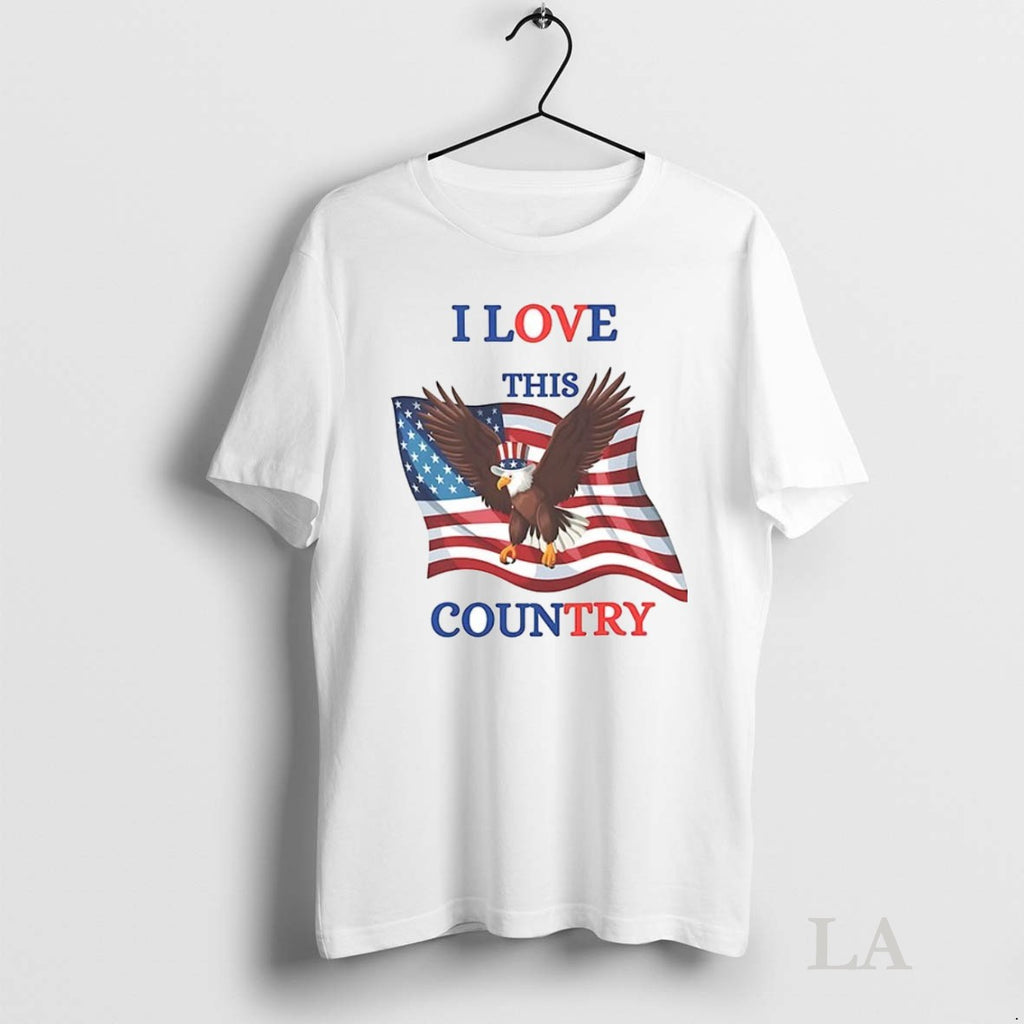 Original I Love This Country Usa Flag Ceramic Ceramic And Classic Dad Cap