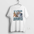 Original I Love Womens Sports 90s Bootleg