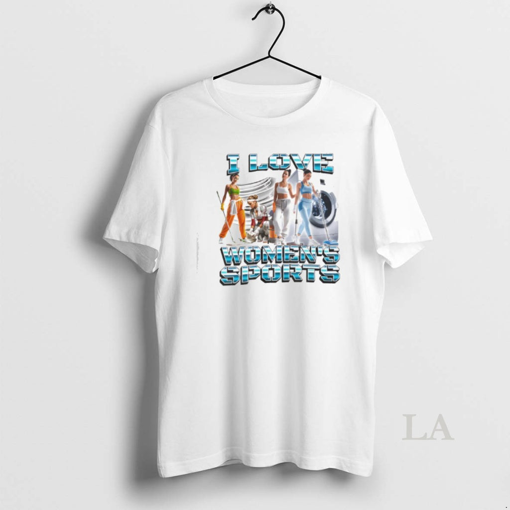 Original I Love Womens Sports Graphic