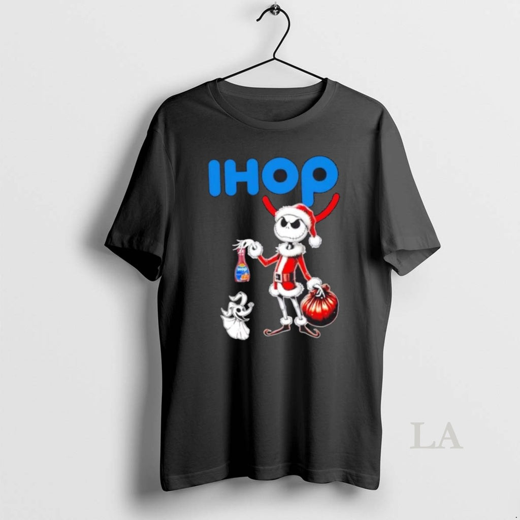 Original Ihop X Jack Skellington Santa Isnt Real Christmas