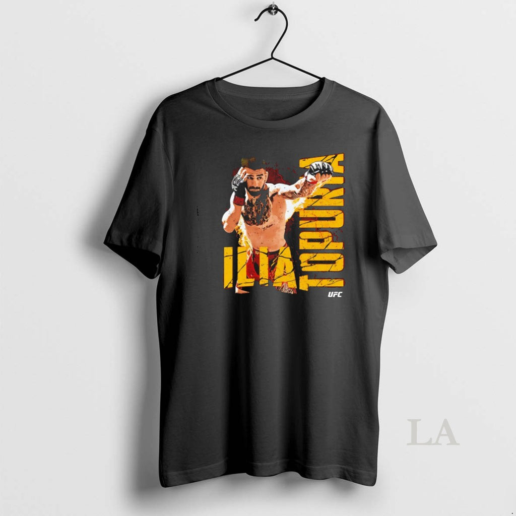 Original Ilia Topuria Punch Ufc Graphic Vintage