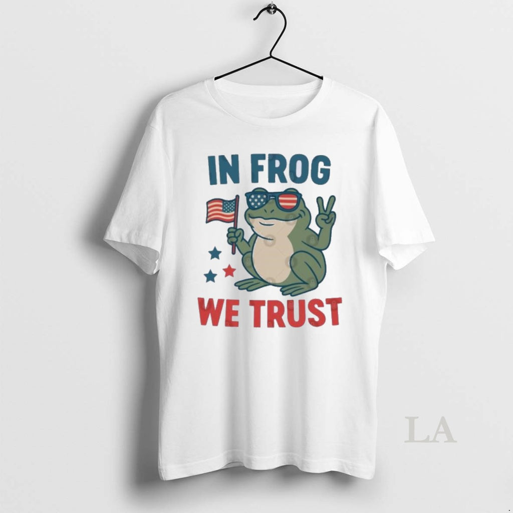 Original In Frog We Trust Portland Frog