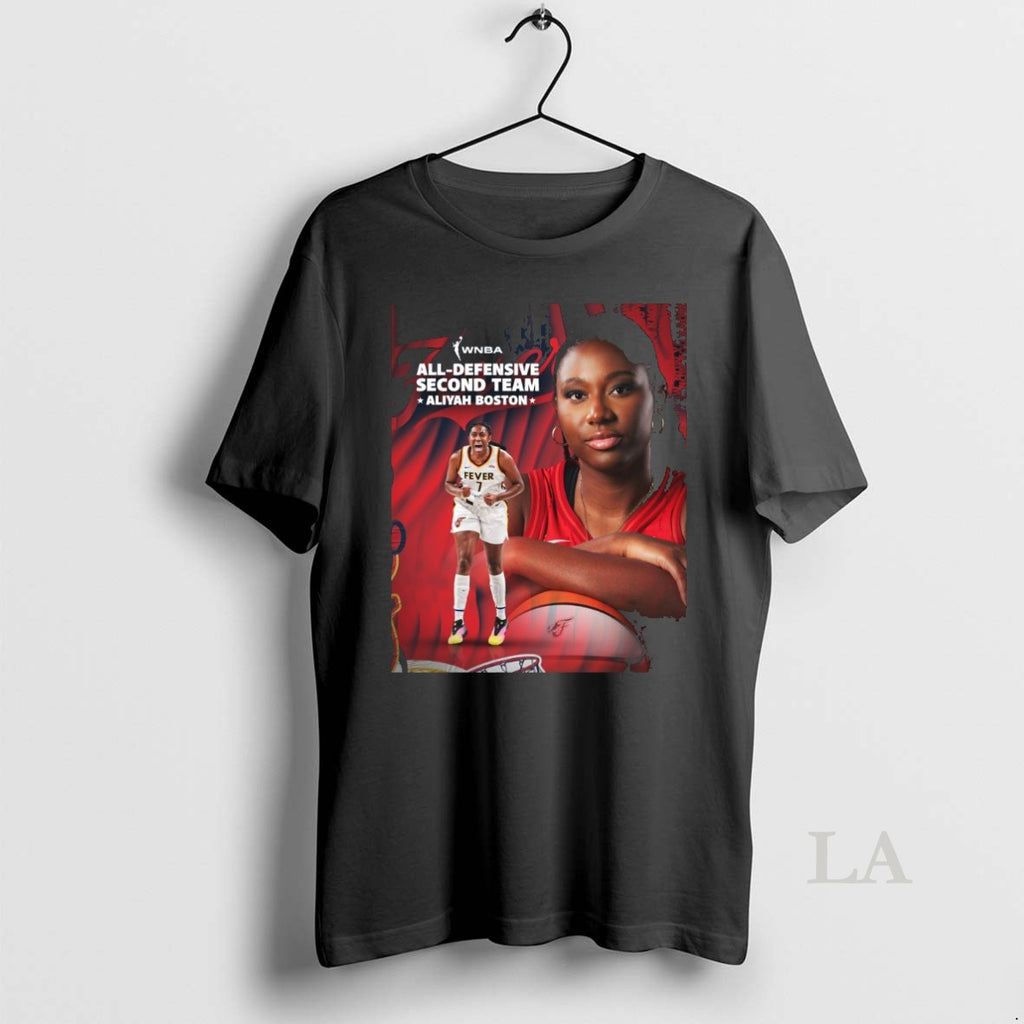 Original Indiana Fever Congrats To Aliyah Boston Wnba All Defensive Second Team