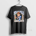 Original Indianapolis Colts Daniel Jones Royal Indianapolis Jones Football Signature
