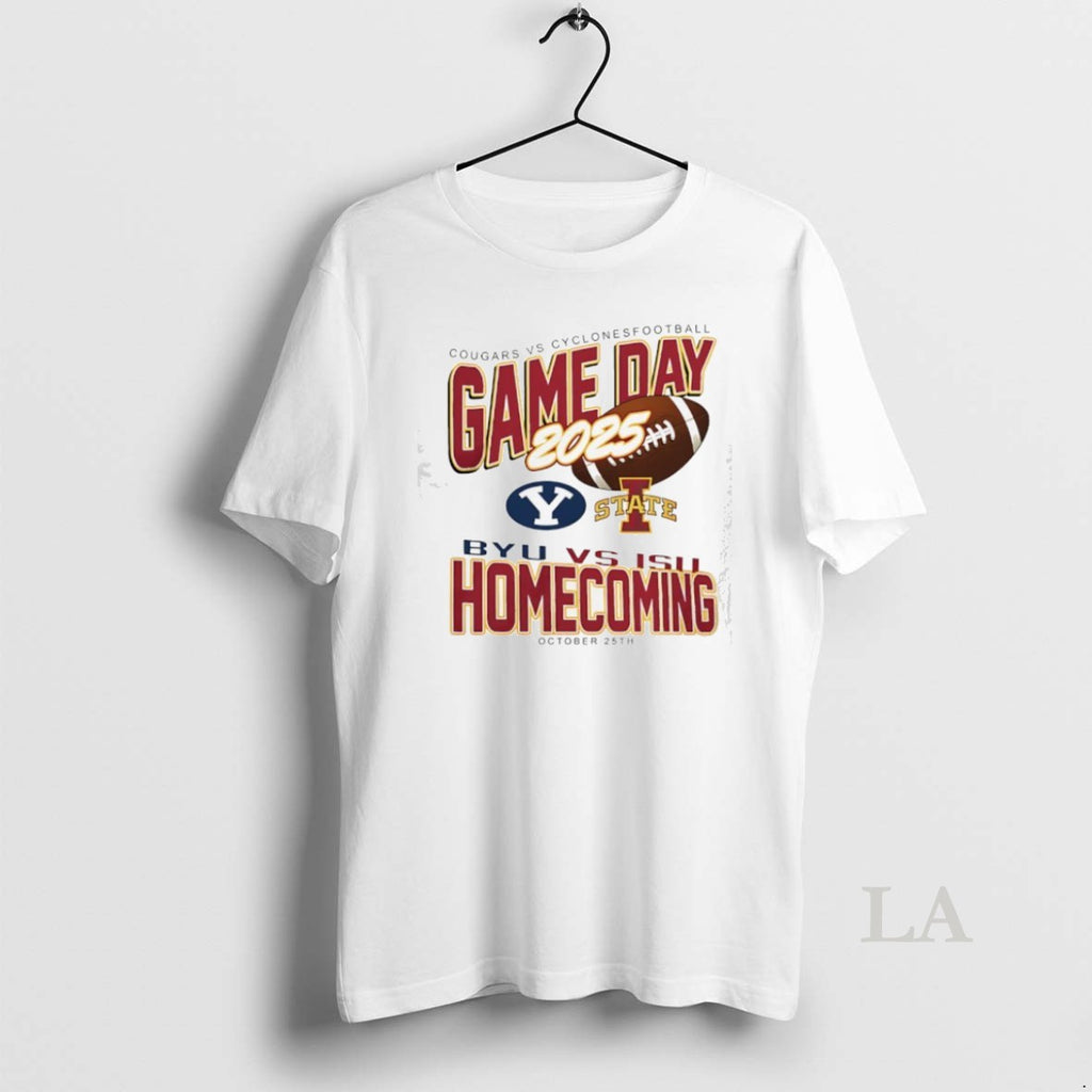 Original Iowa State Cyclones Vs Byu Cougars Gameday Homecoming