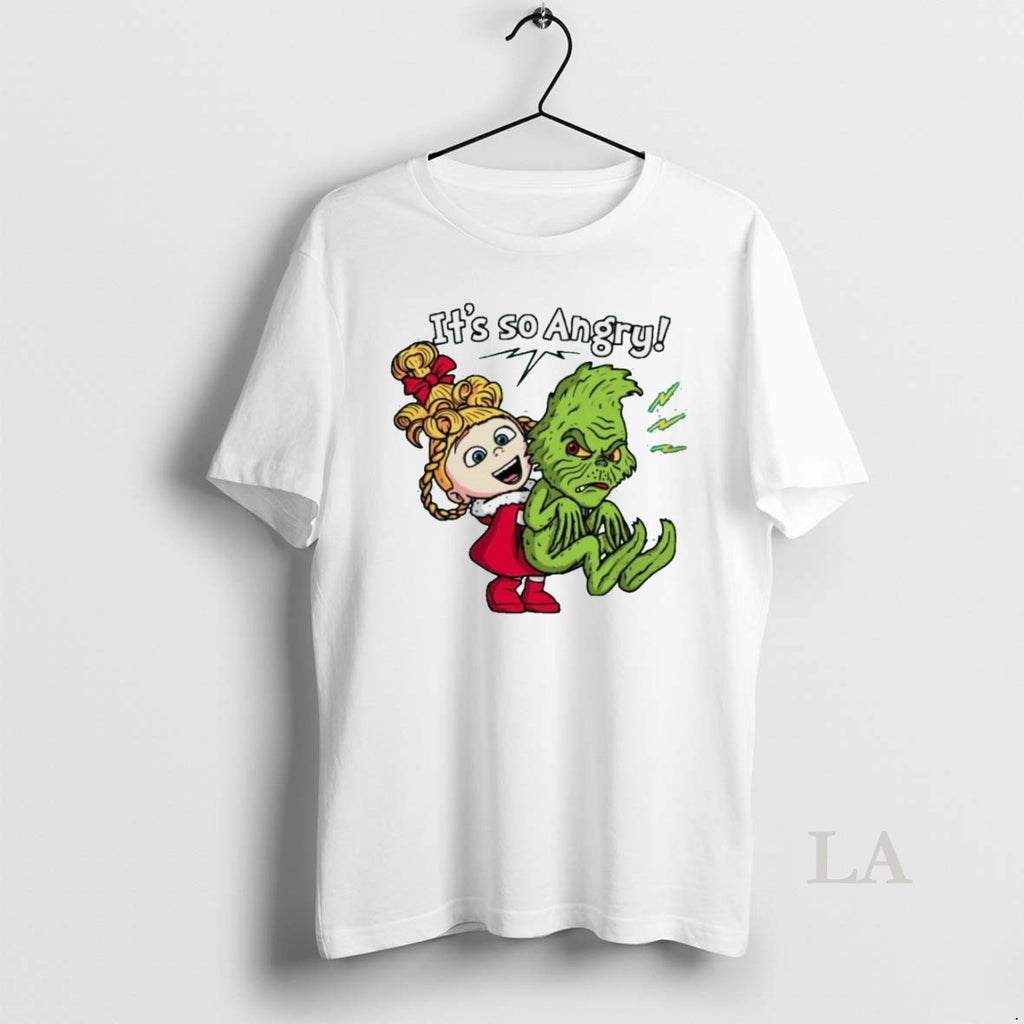 Original Its So Angry Cindy Lou Who And The Grinch White