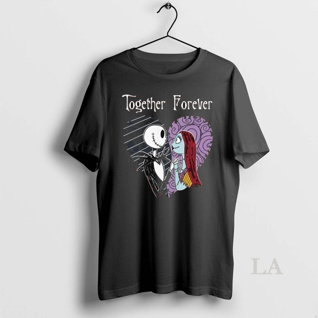 Original Jack Skellington And Sally Painajainen Ennen Joulua Together Forever
