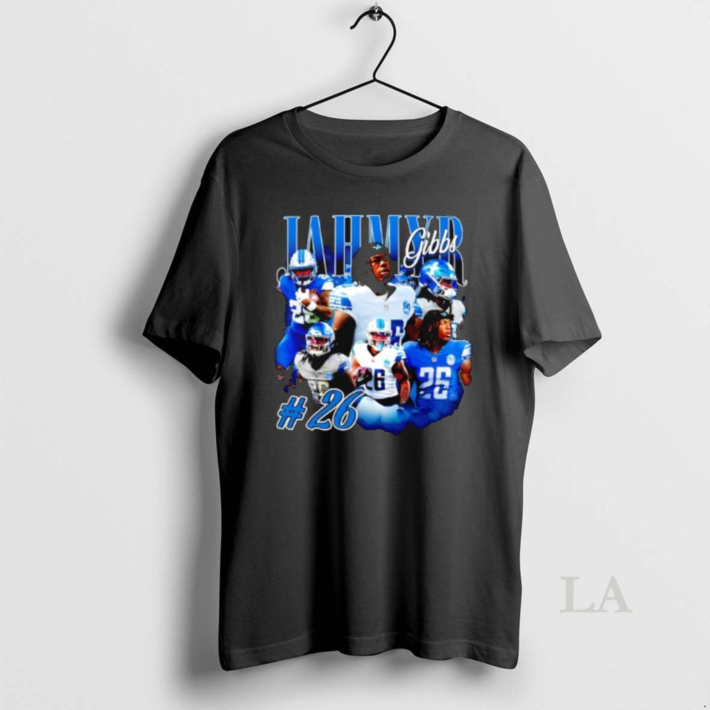 Original Jahmyr Gibbs Detroit Lions Football 26