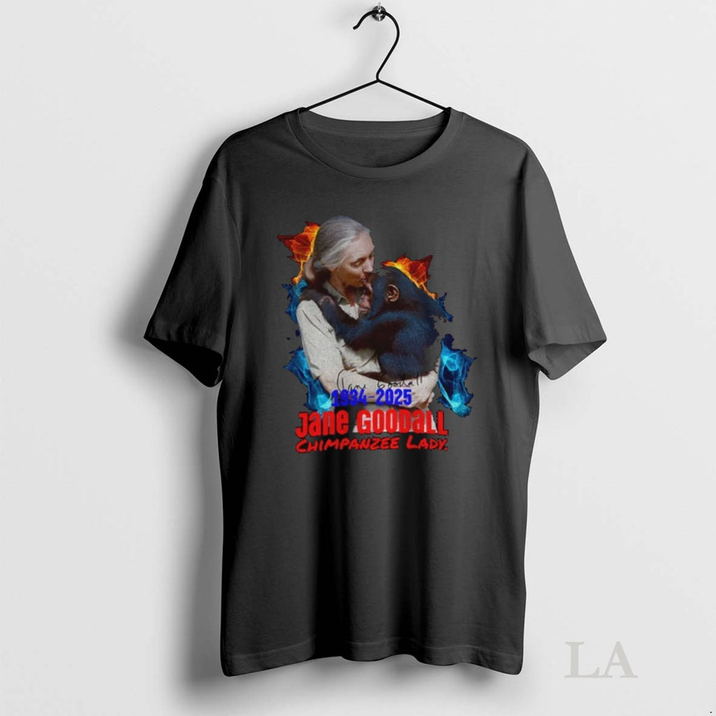 Original Jane Goodall Chimpanzee Lady Rip 1934 2025