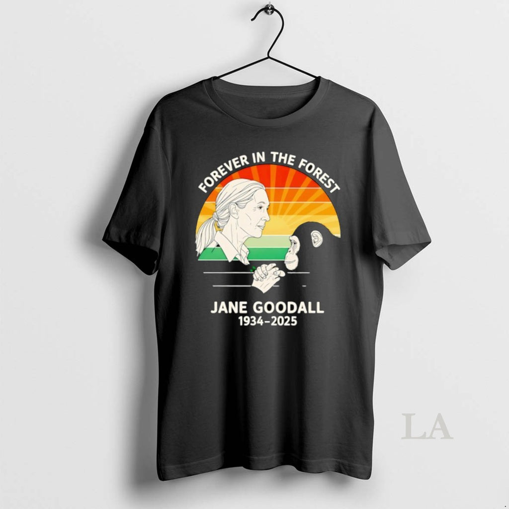 Original Jane Goodall Forever In The Forest 1934 2025