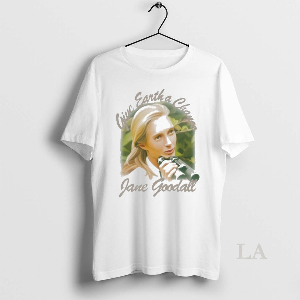 Original Jane Goodall Give Earth A Chance Memorial A Tribute To A Life Of Purpose