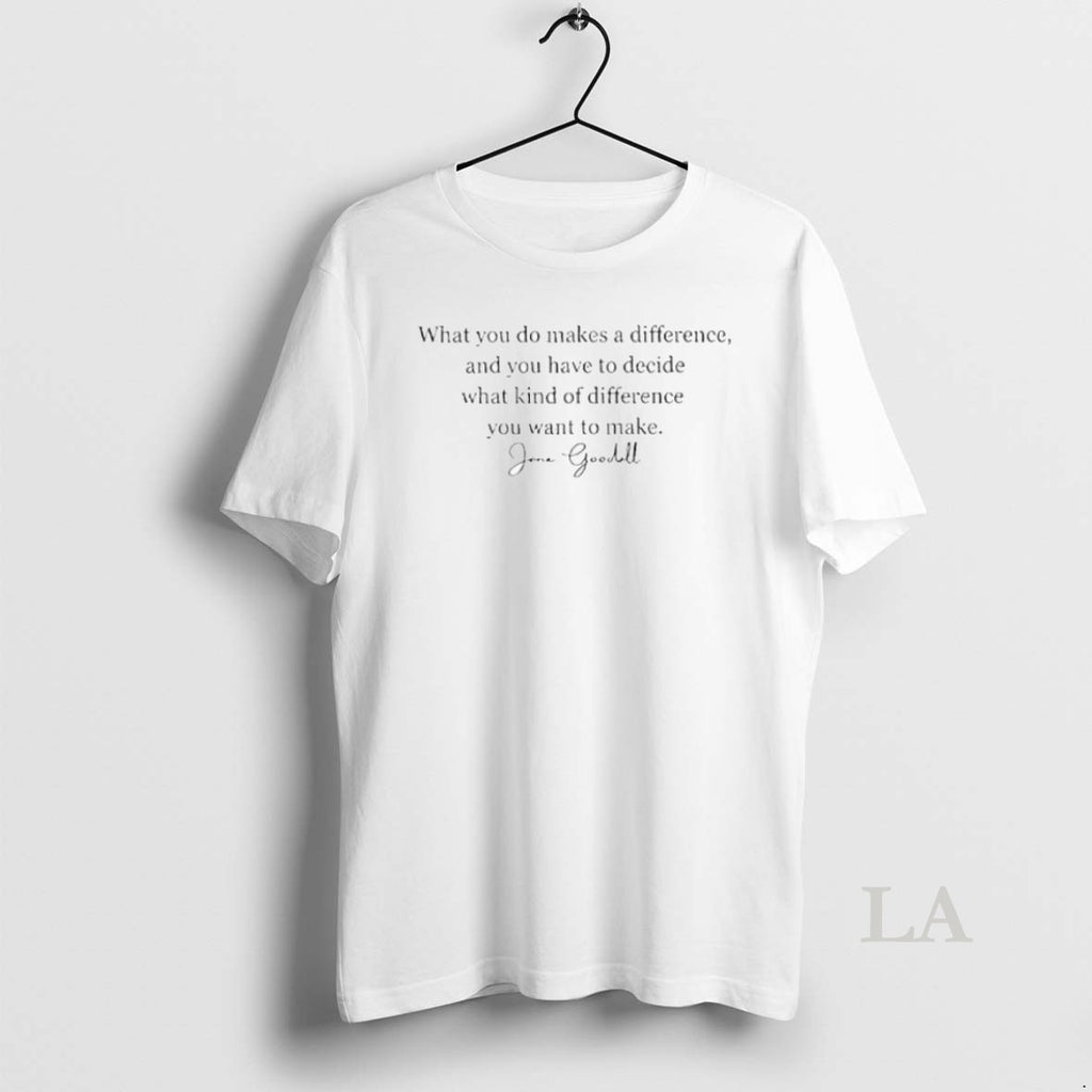 Original Jane Goodall Quote Rip Jane Goodall
