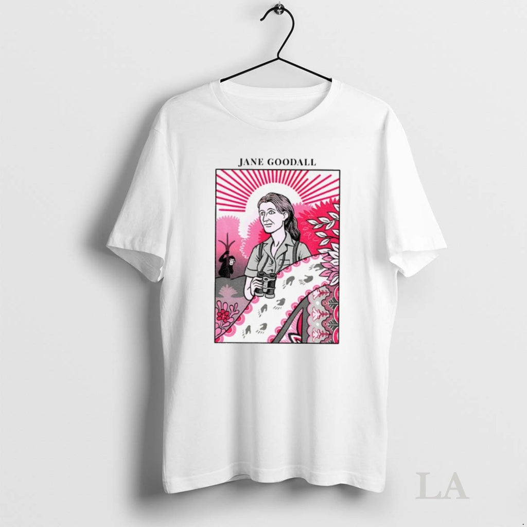 Original Jane Goodall Tribute Wildlife Conservation Legacy