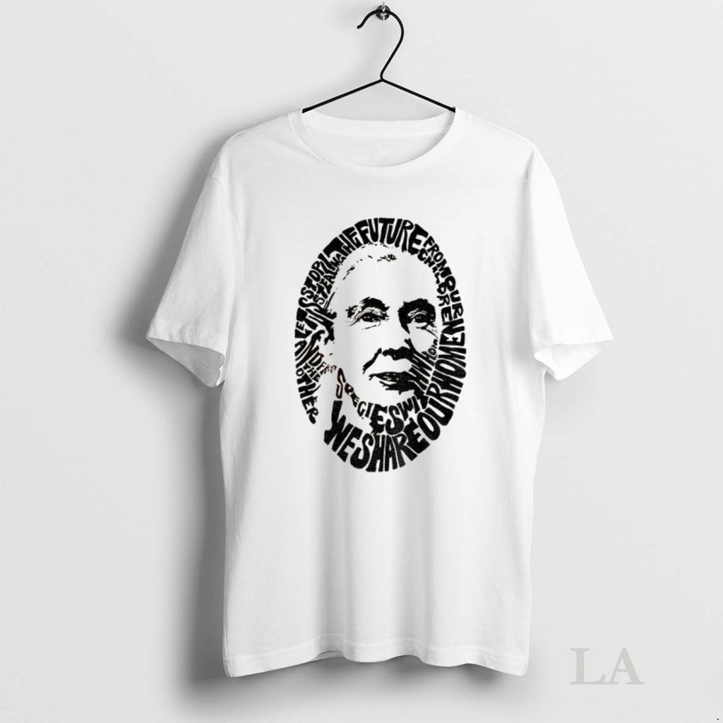 Original Jane Goodall Rest In Peace Graphic
