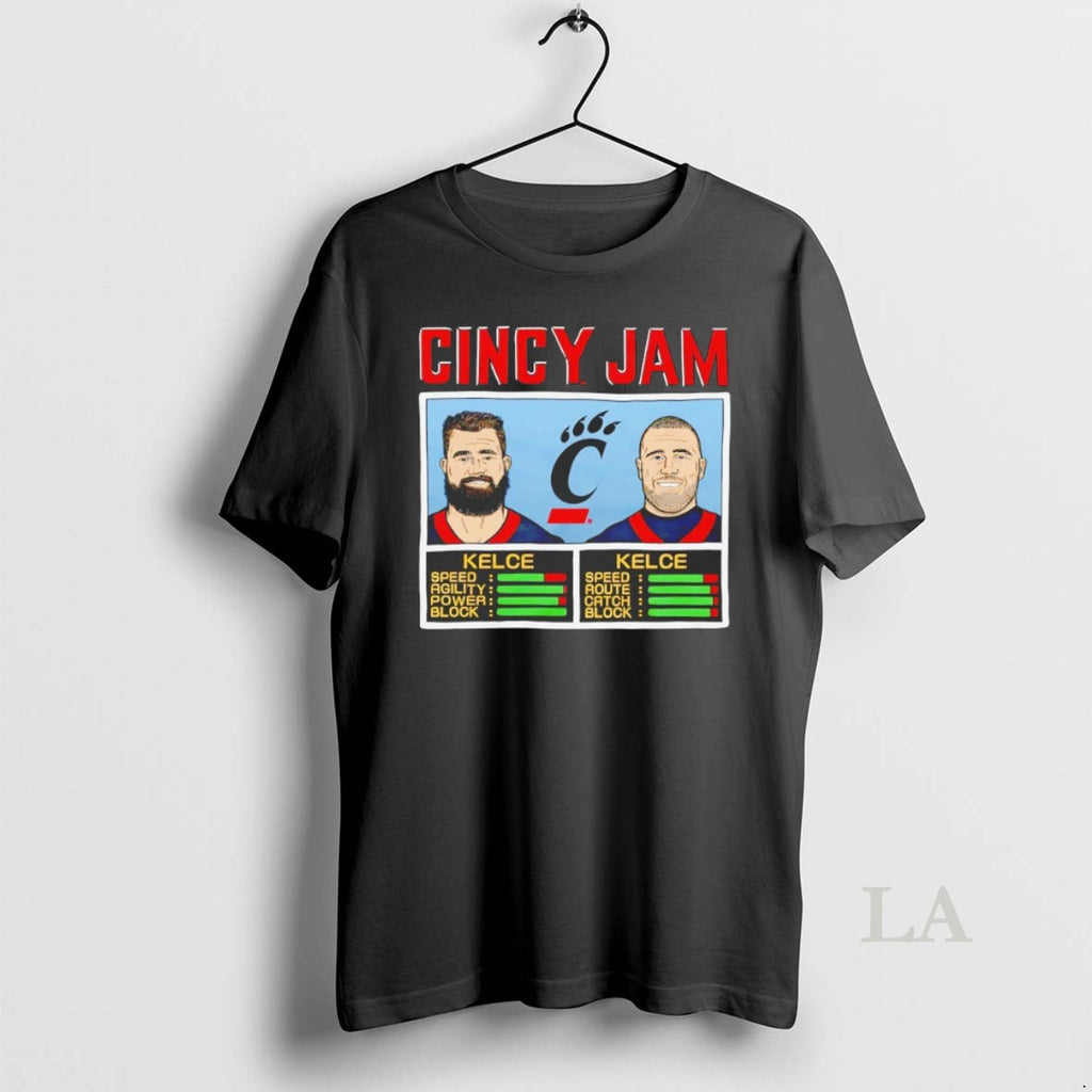 Original Jason Kelce And Travis Kelce Cincinnati Bearcats Cincy Jam