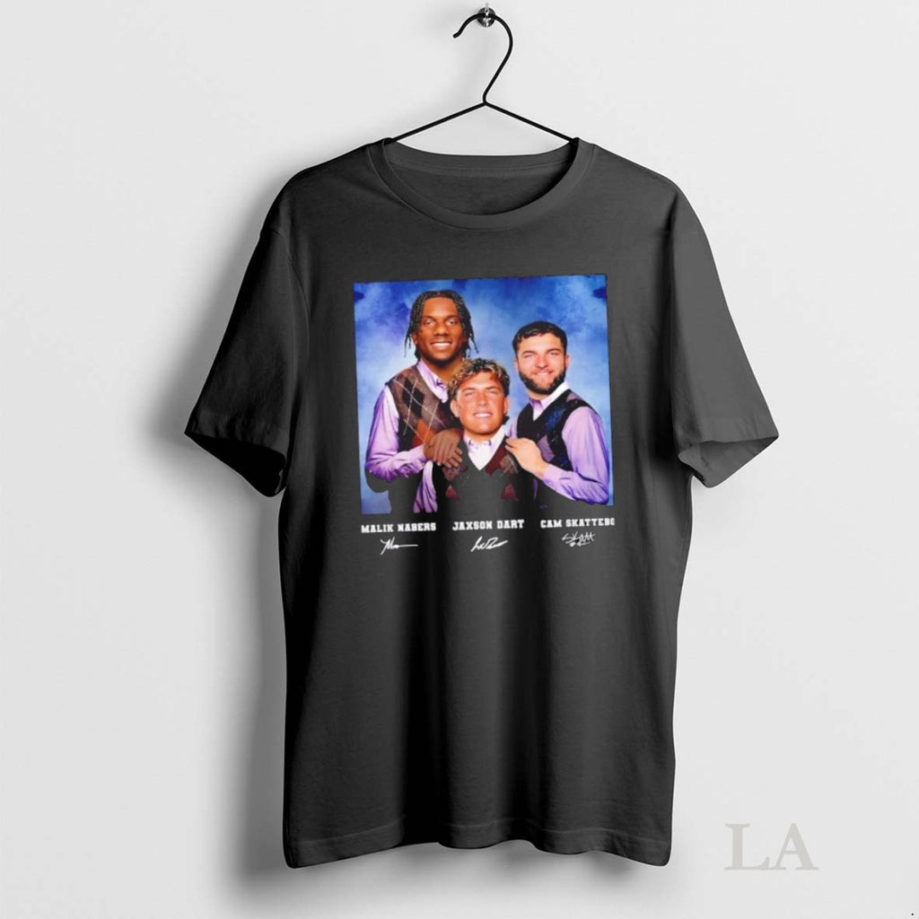 Original Jaxson Dart Cam Skattebo Malik Nabers New York Step Bros