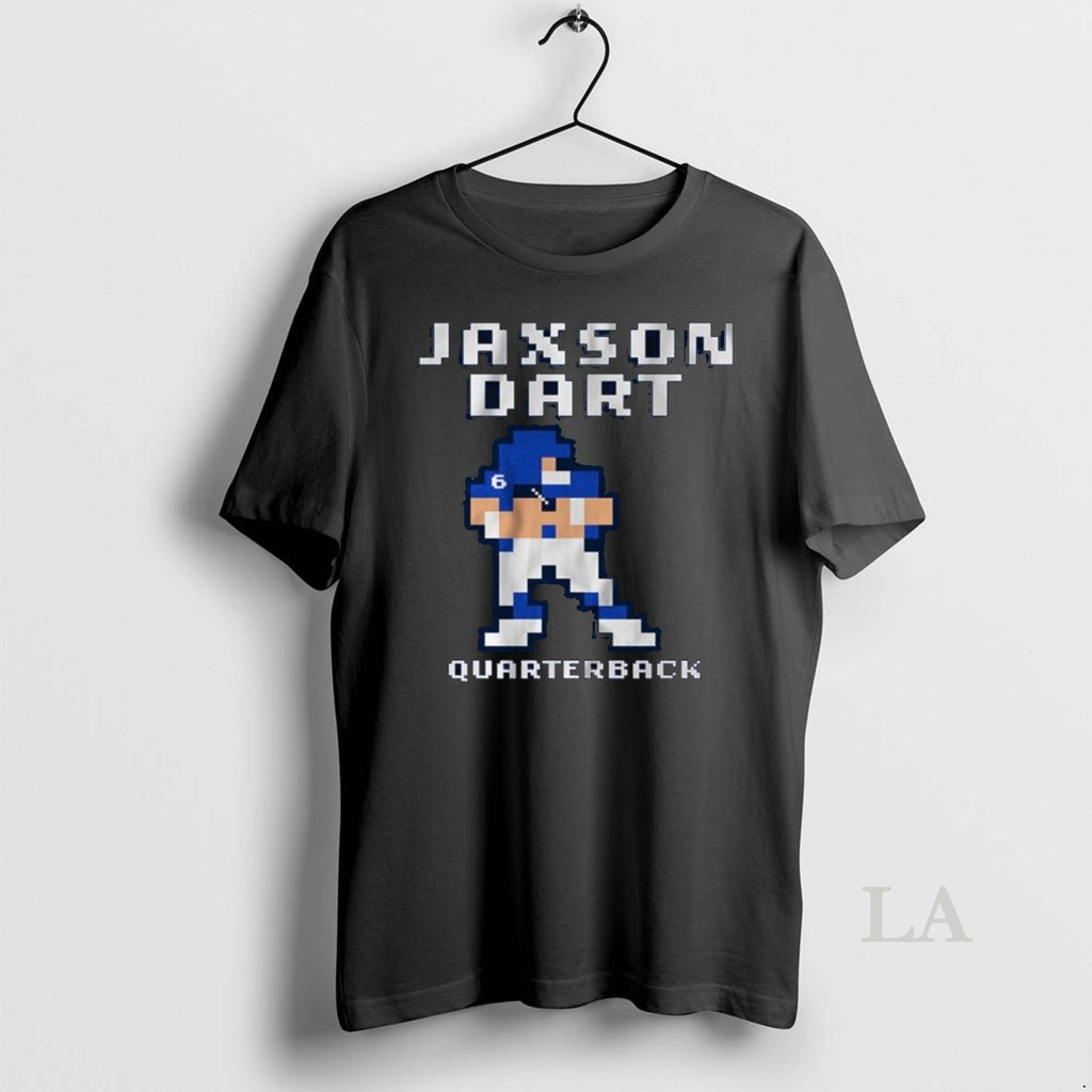 Original Jaxson Dart Quarterback Retro Baller Long Sleve