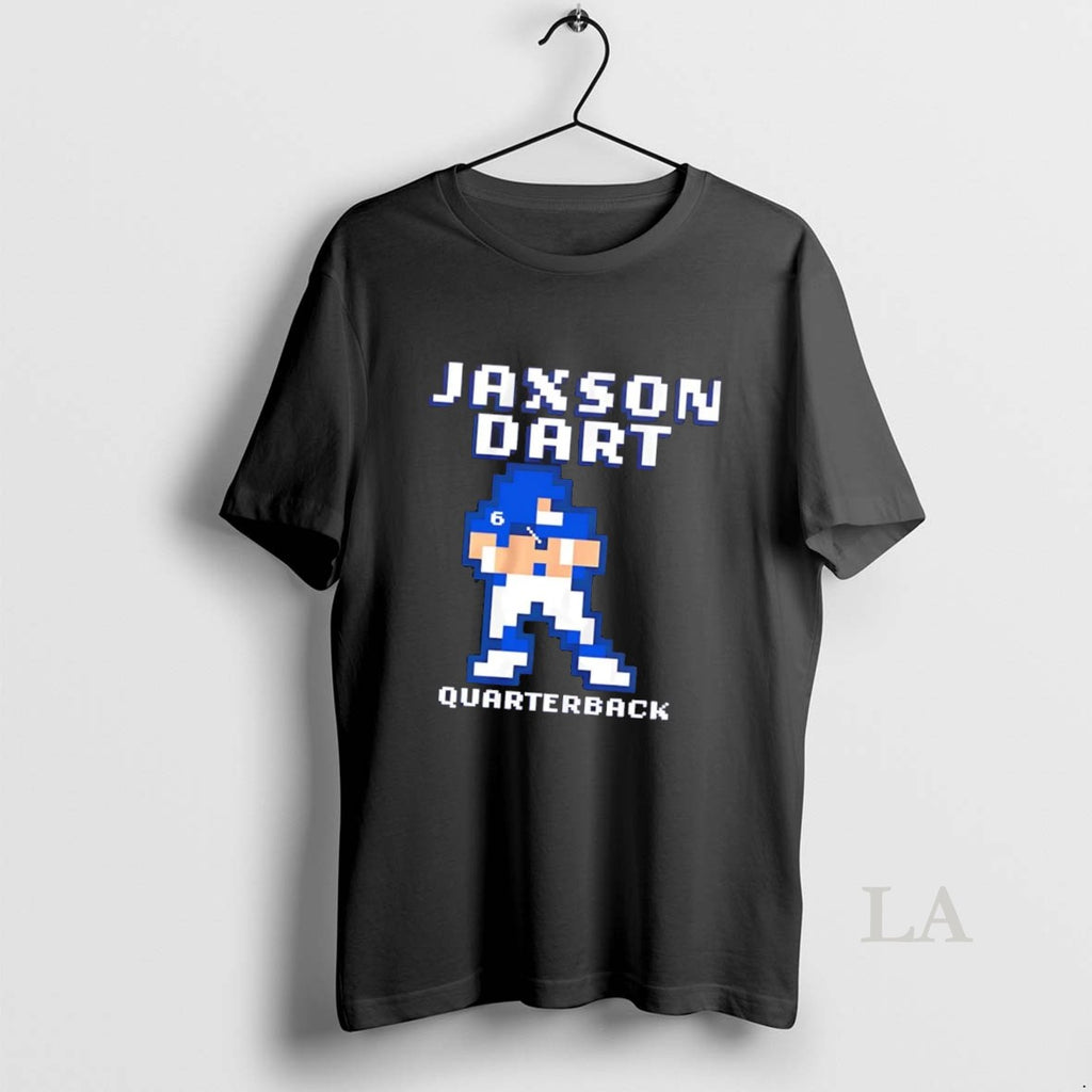 Original Jaxson Dart Pixel Baller Quarterback New York Giants