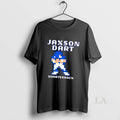 Original Jaxson Dart Pixel Baller Quarterback New York Giants