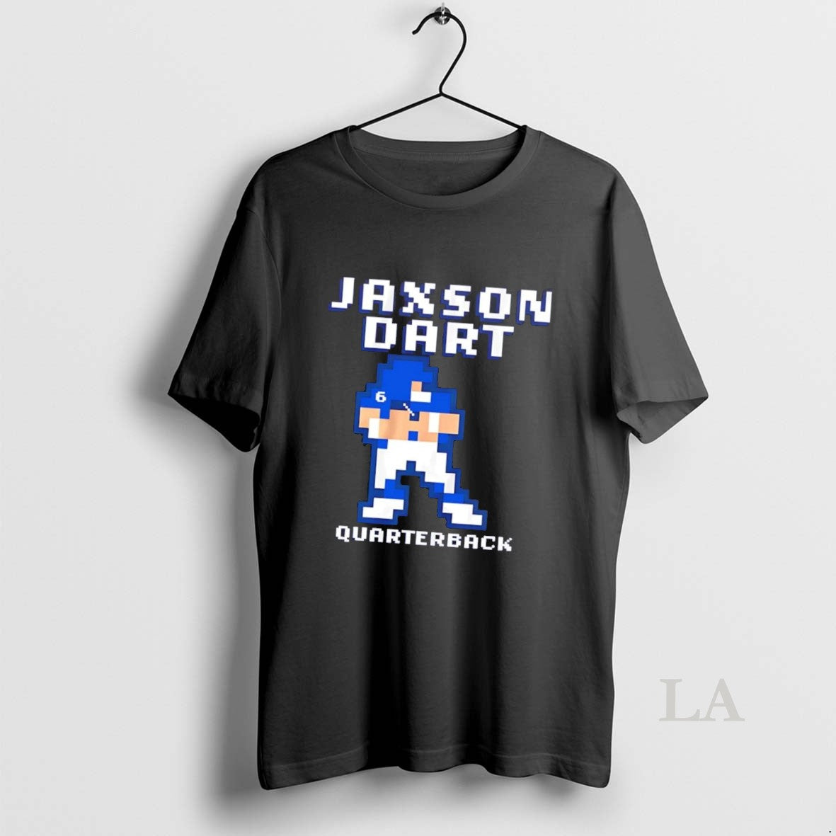 Original Jaxson Dart Pixel Baller Quarterback New York Giants