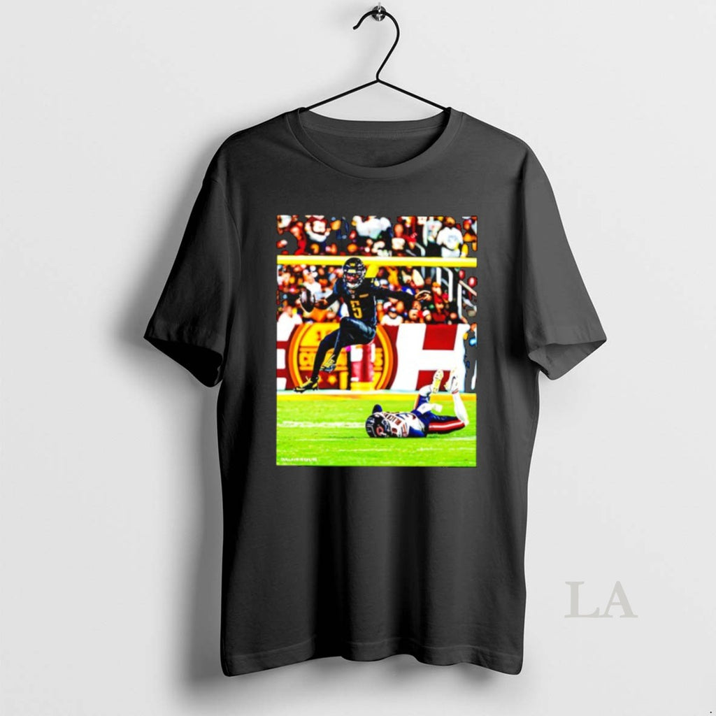 Original Jayden Daniels Washington Commanders Quarterback