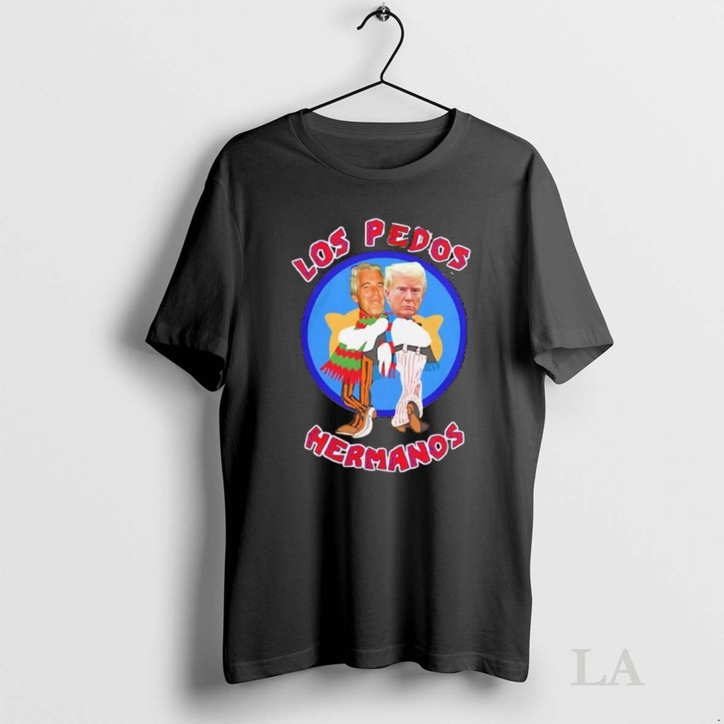 Original Jeffrey Epstein And Donald Trump Los Pedos Hermanos Parody Los Pollos Hermanos