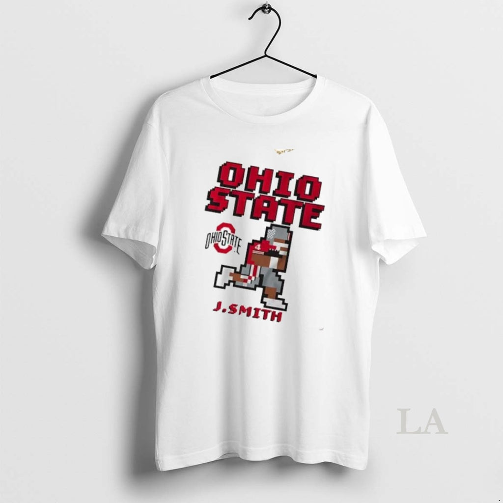 Original Jeremiah Smith Pixel Running Ohio State Football