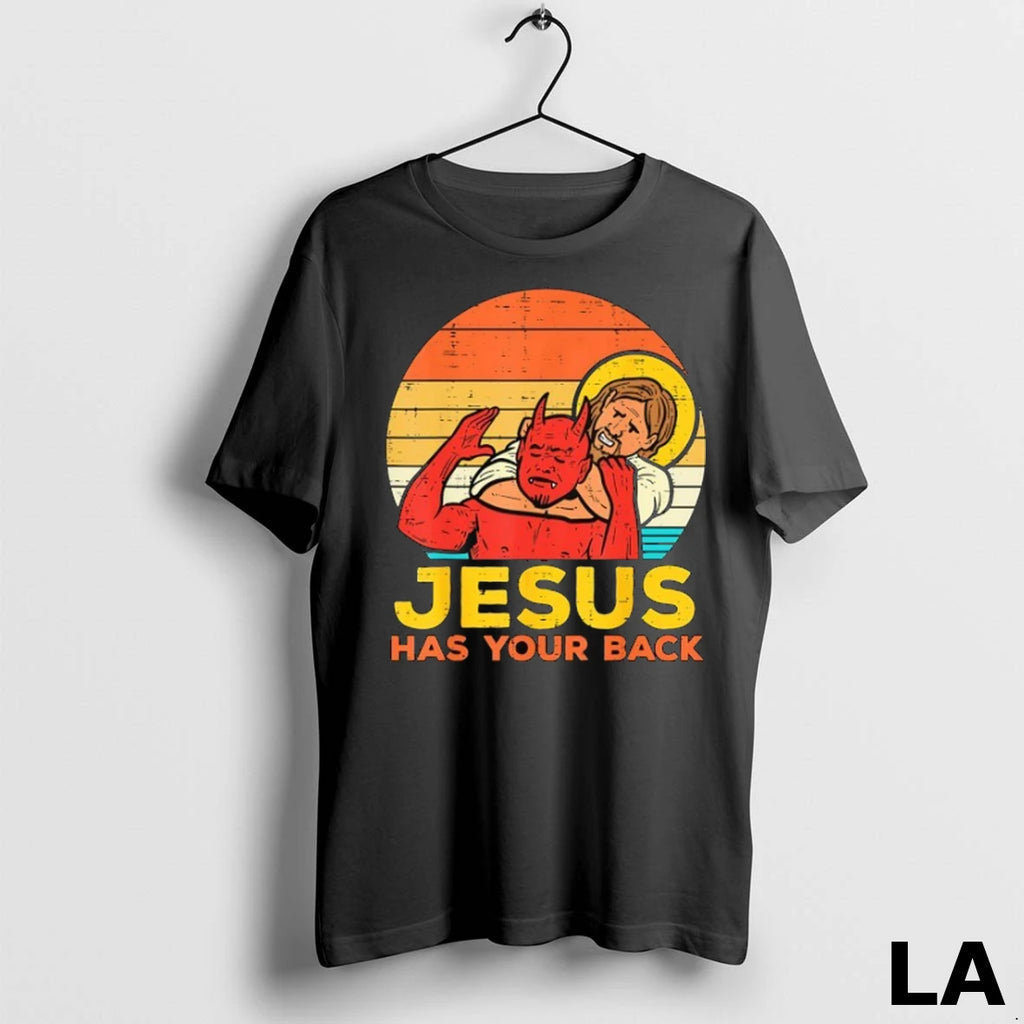 Original Jesus Has Your Back Devil
