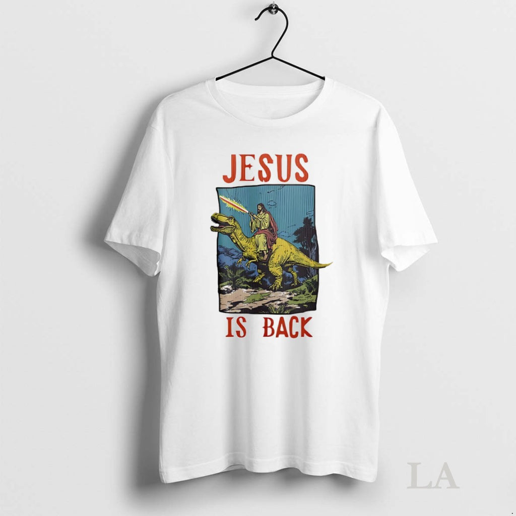 Original Jesus Riding Dinosaur Jesus Is Back
