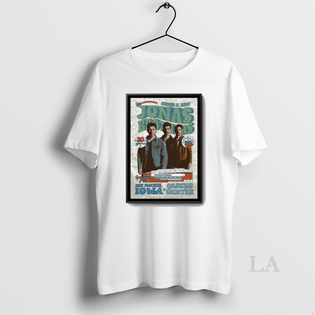 Original Jonas Brothers Fall Tour 2025 Des Moines Ia Usa