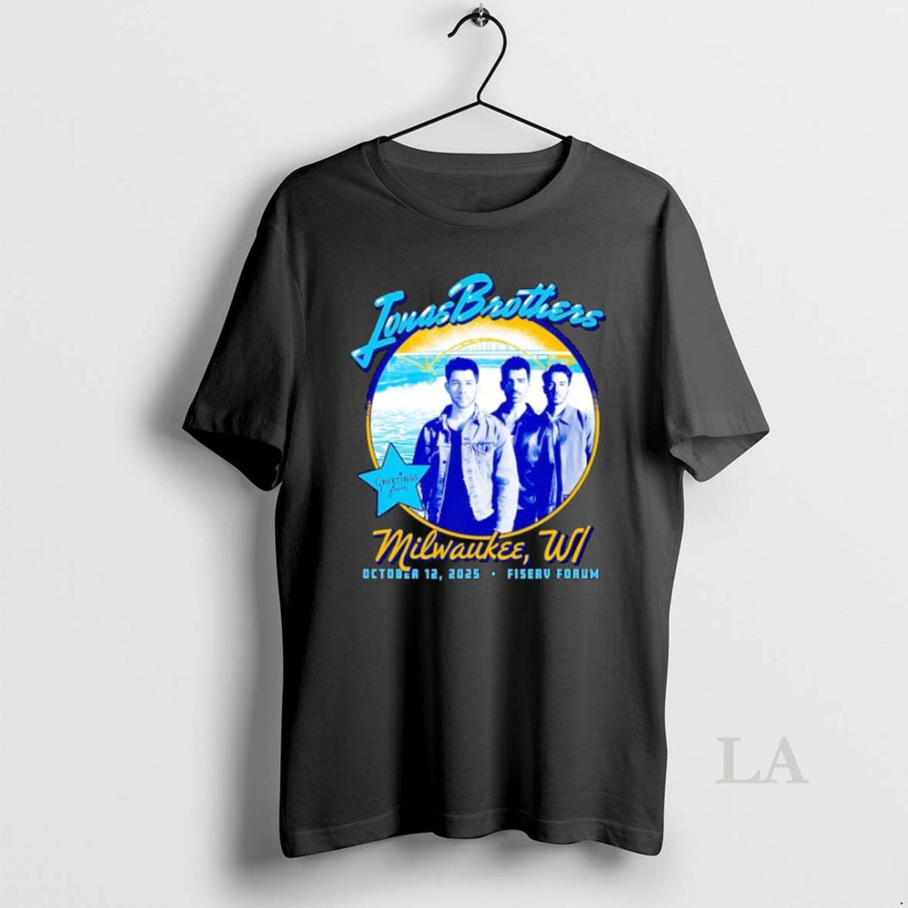 Original Jonas Brothers Greetings From Your Hometown Milwaukee Wl 2025