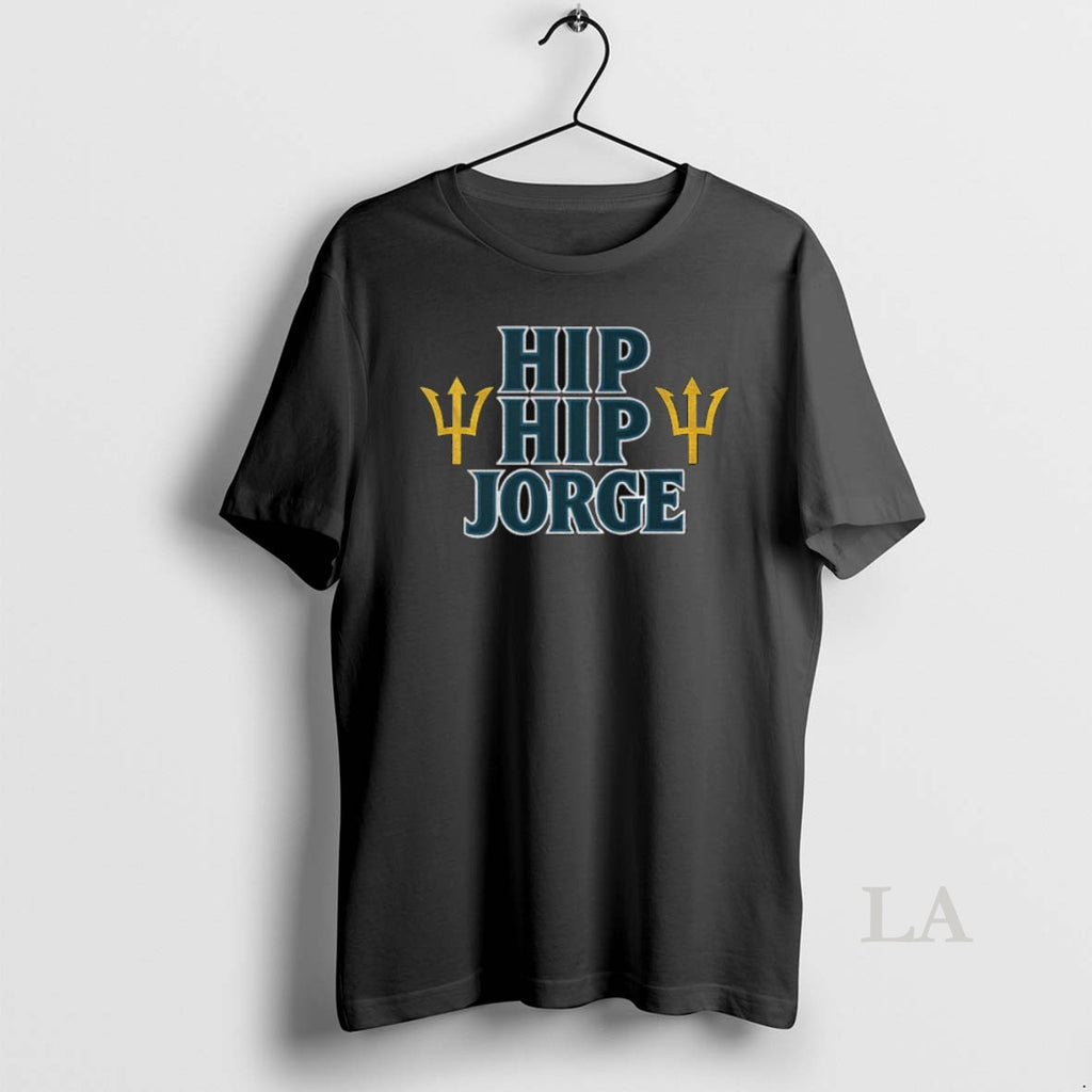 Original Jorge Polanco Hip Hip Jorge Seattle Mariners Mlb Baseball Postseason Beast Essential 2025
