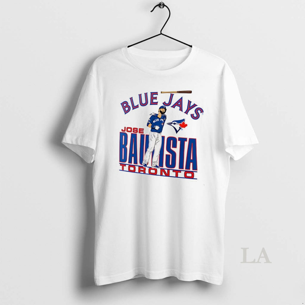 Original Jose Bautista Toronto Blue Jays Baseball Cooperstown Player Graphic