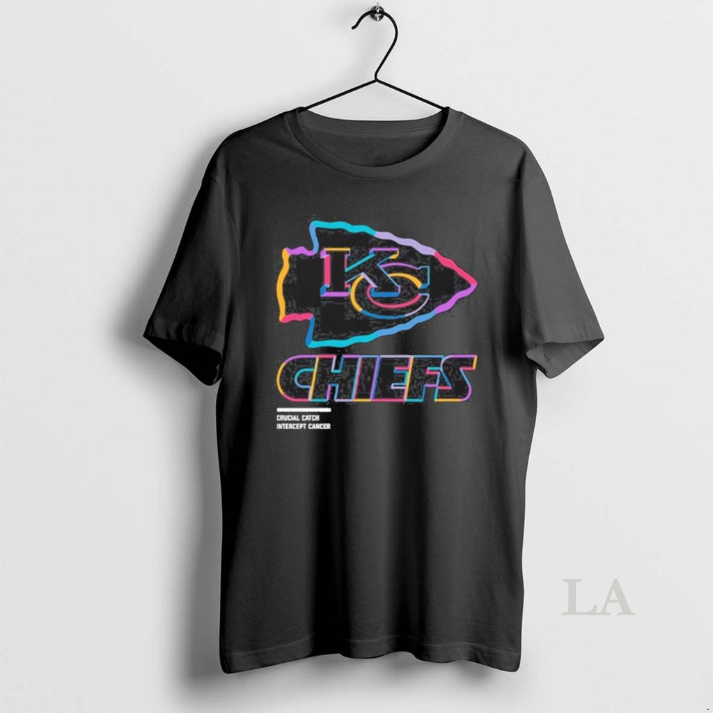 Original Kansas City Chiefs Logo Crucial Catch Intercept Cancer 2025