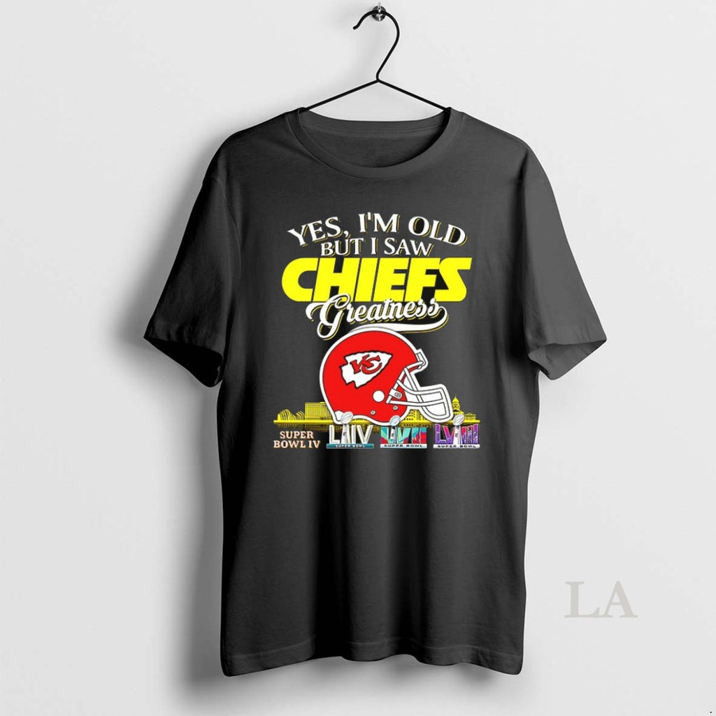Original Kansas City Chiefs Yes Im Old But I Saw Greatness Helmet Ceramic Ceramic And