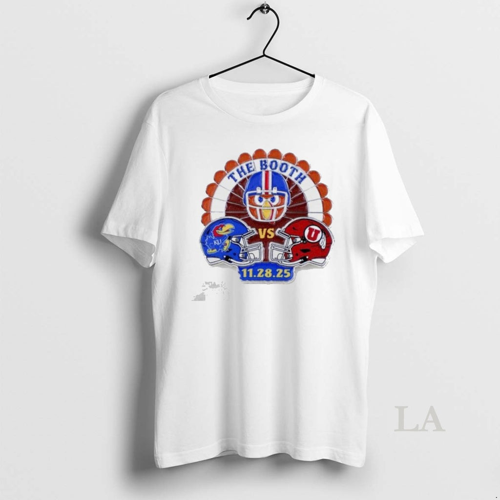 Original Kansas Jayhawks Souvenir 2025 Vs Utah The Booth 11 28