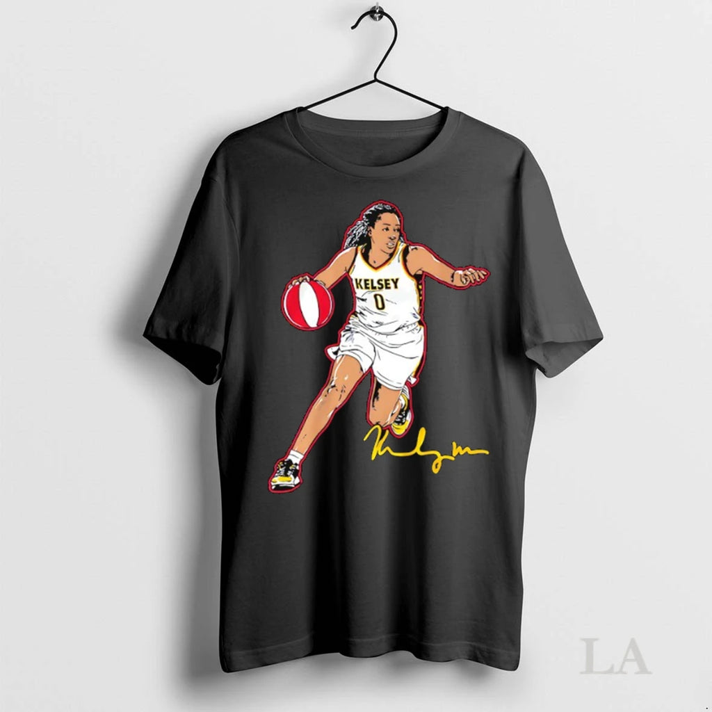 Original Kelsey Mitchell Indiana Fever Superstar Pose Signature