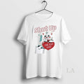 Original Kitten Shut Up For Just A Bit Heart Valentines Day
