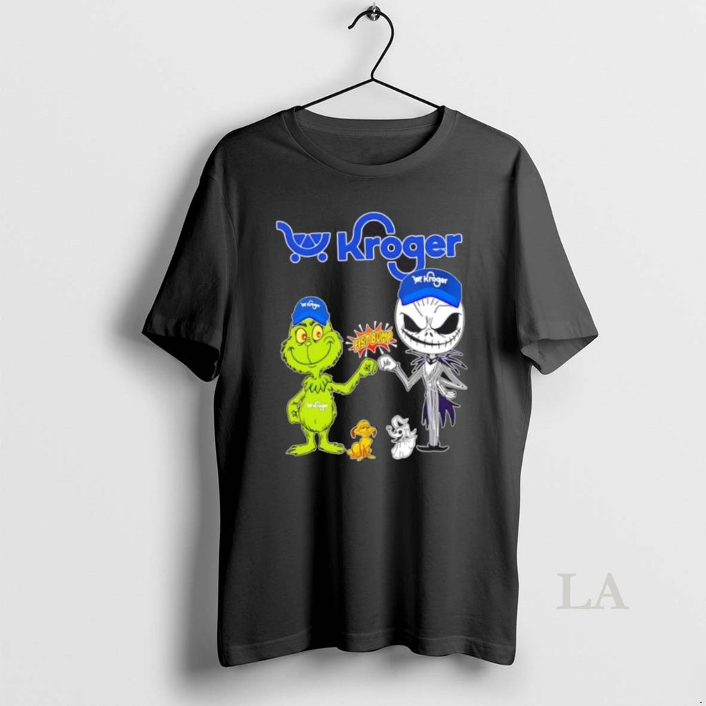 Original Kroger X Grinch And Jack Skellington Uniwilling Friends