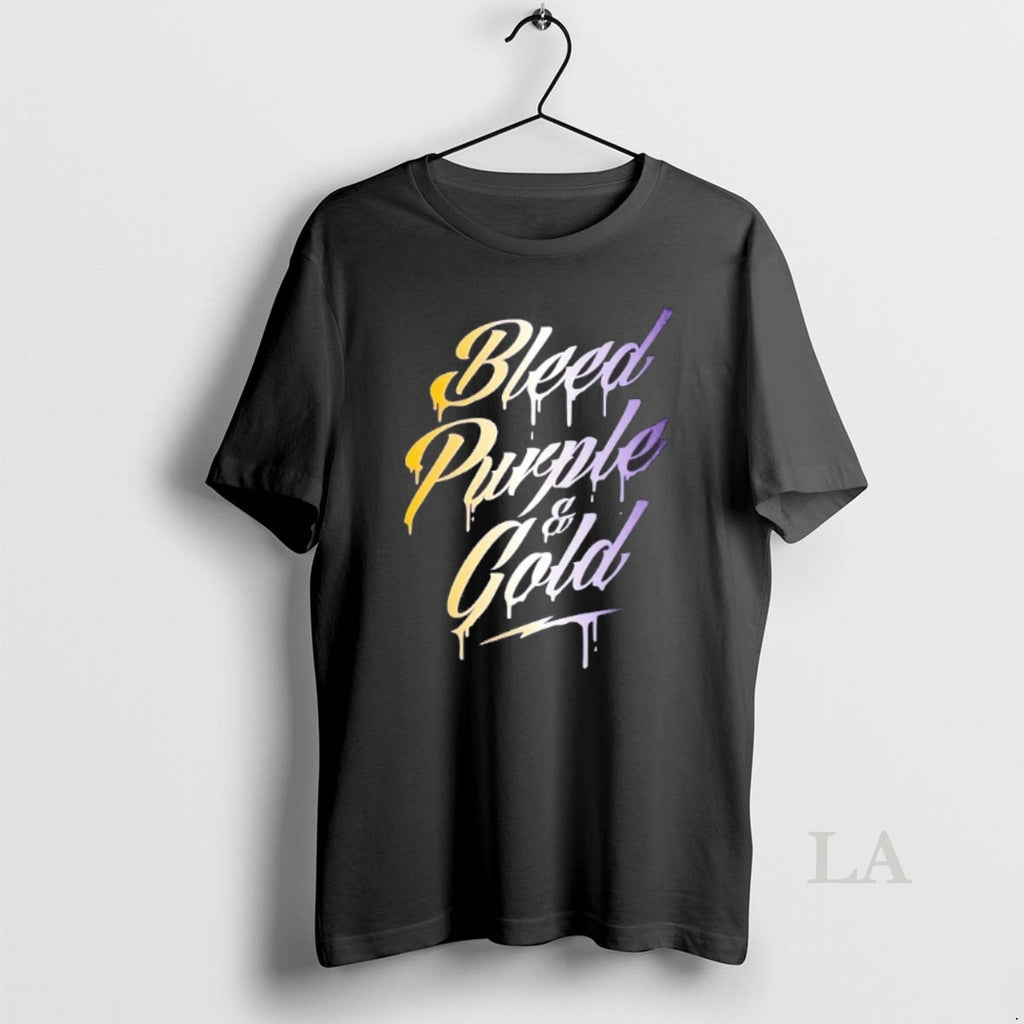 Original La Lakers Bleed Purple And Gold