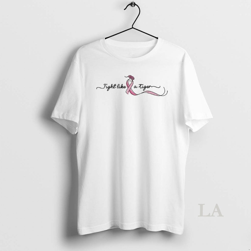 Original Lsu Fight Like A Tiger Ribbon Breast Cancer Awareness Month
