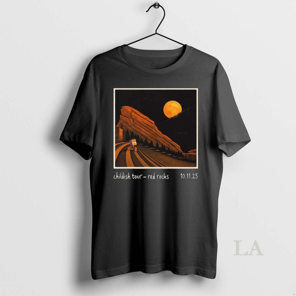 Original Lane 8 Childish Tour Morrison Colorado Red Rocks October 11 2025