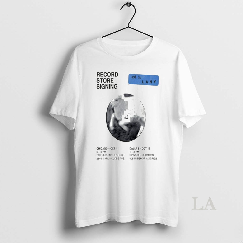 Original Lany Signing Oct 11 12 2025 Show Chicago Dallas Celebrate Soft