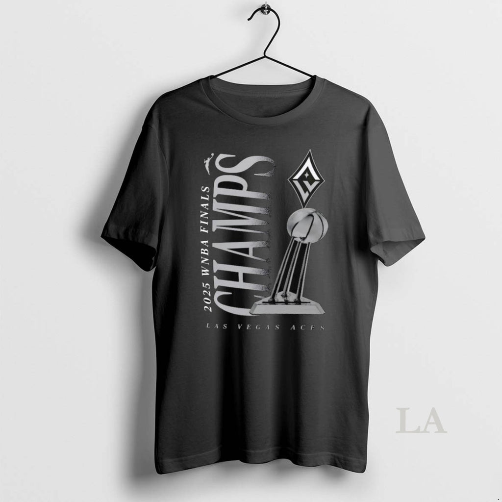 Original Las Vegas Aces 2025 Wnba Finals Champions Trophy Long Sleve