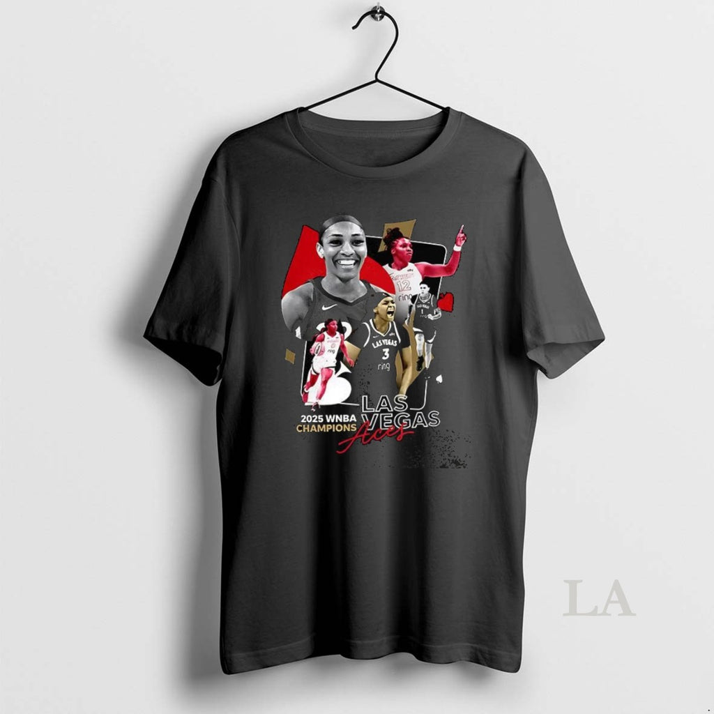 Original Las Vegas Aces Aja Wilson 2025 Wnba Champions Signature